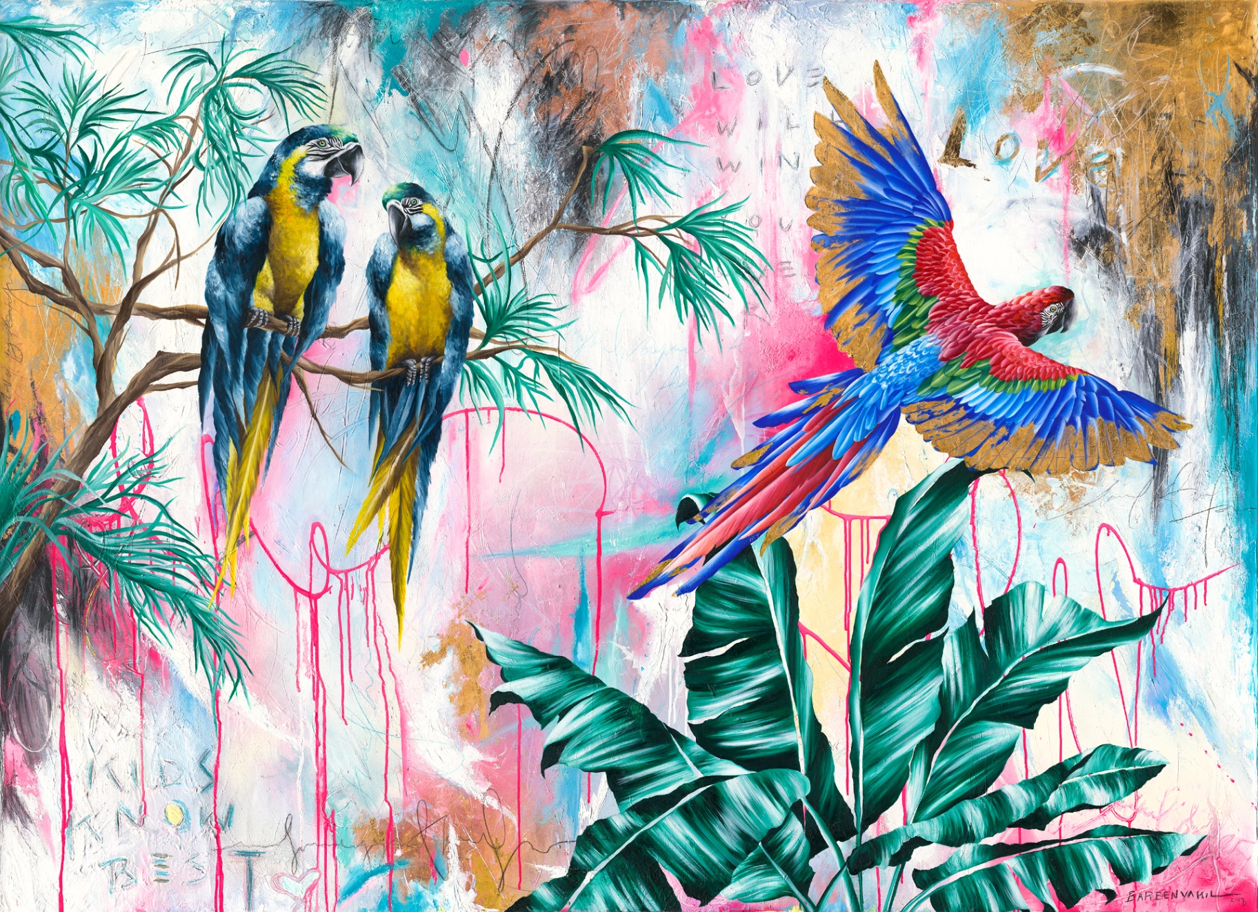 "Freedom" — print by Bar Ben Vakil