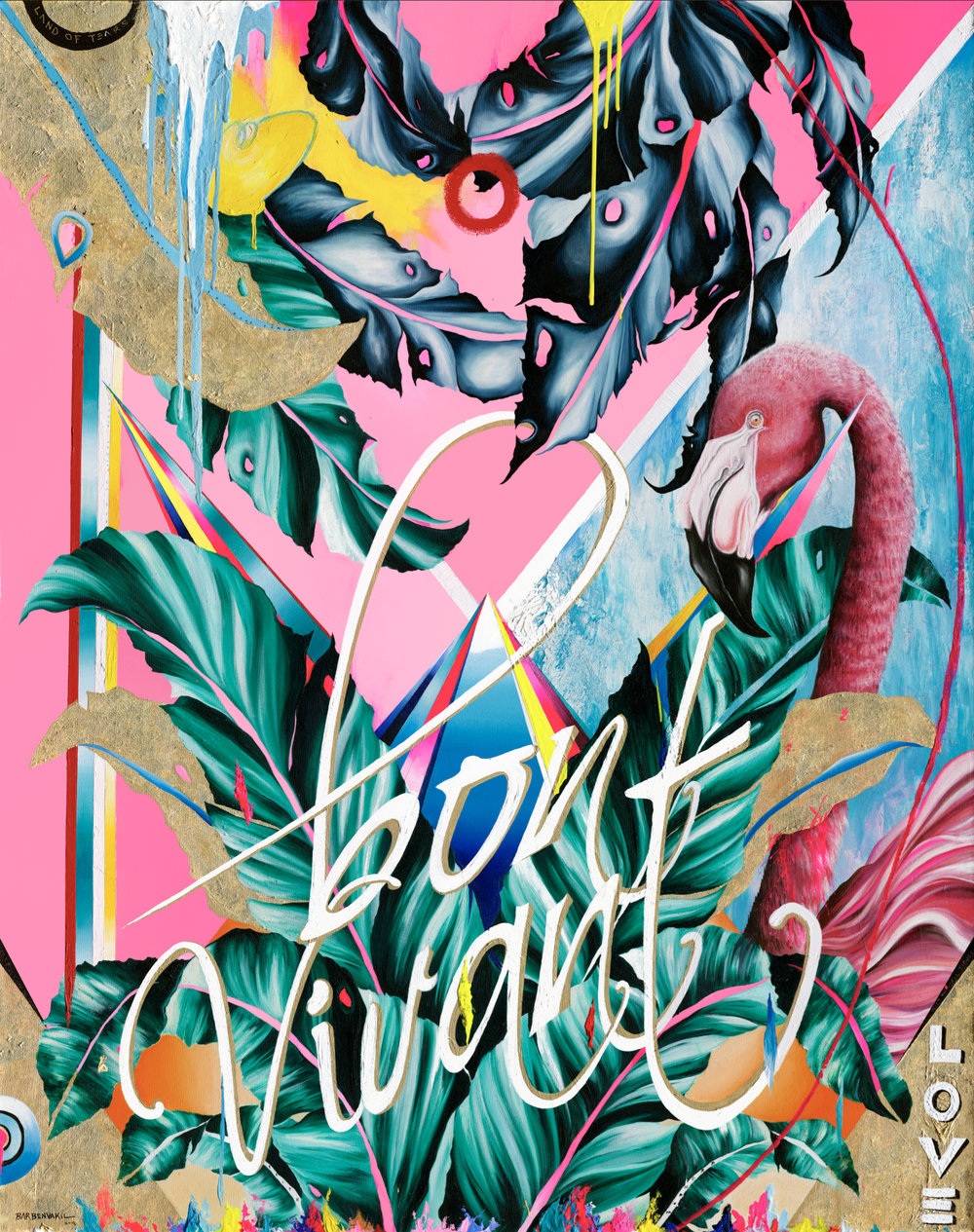 "Bonvivant" — print by Bar Ben Vakil