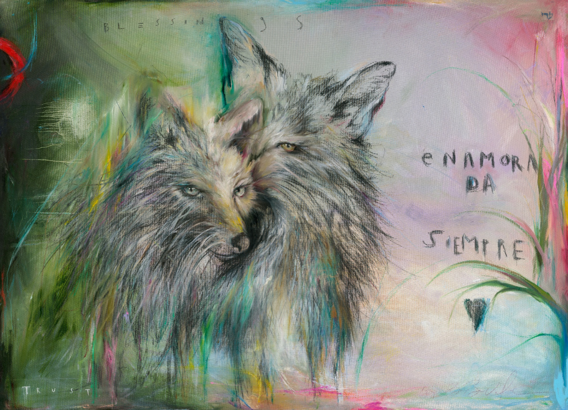 "Enamorada Wolves" — print by Bar Ben Vakil